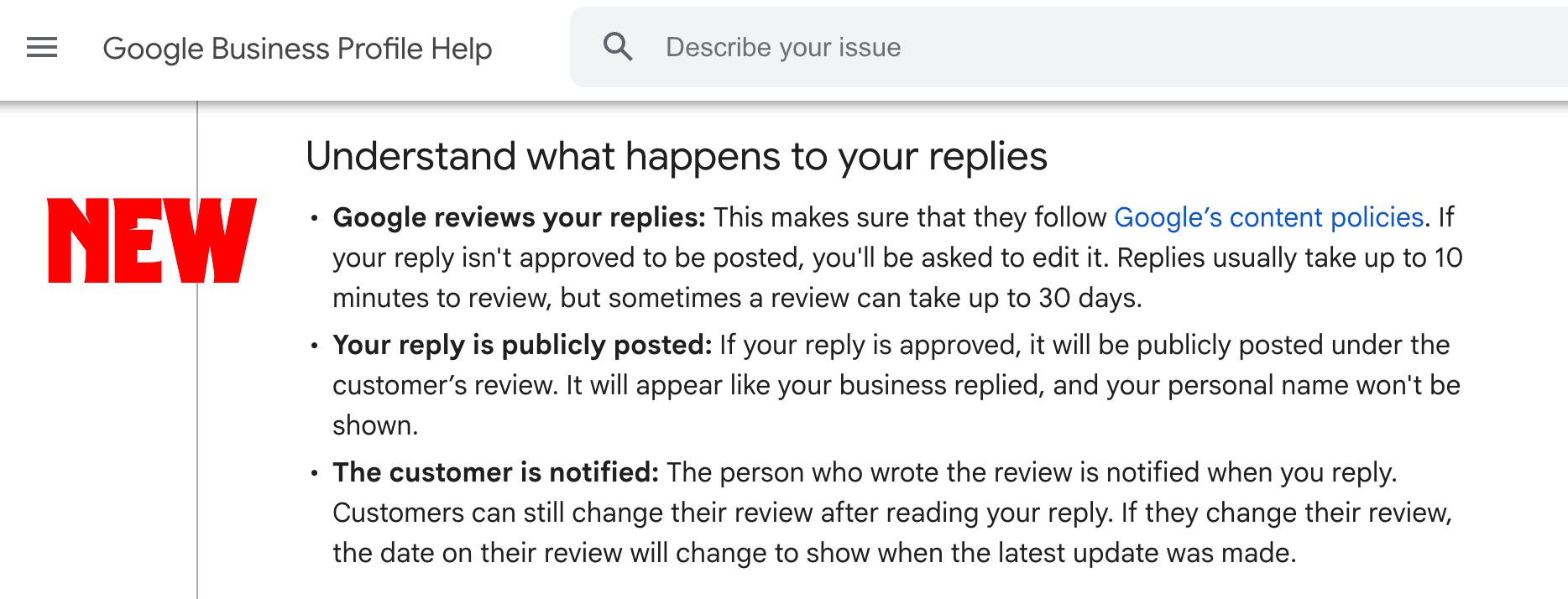 Nouvelle formulation