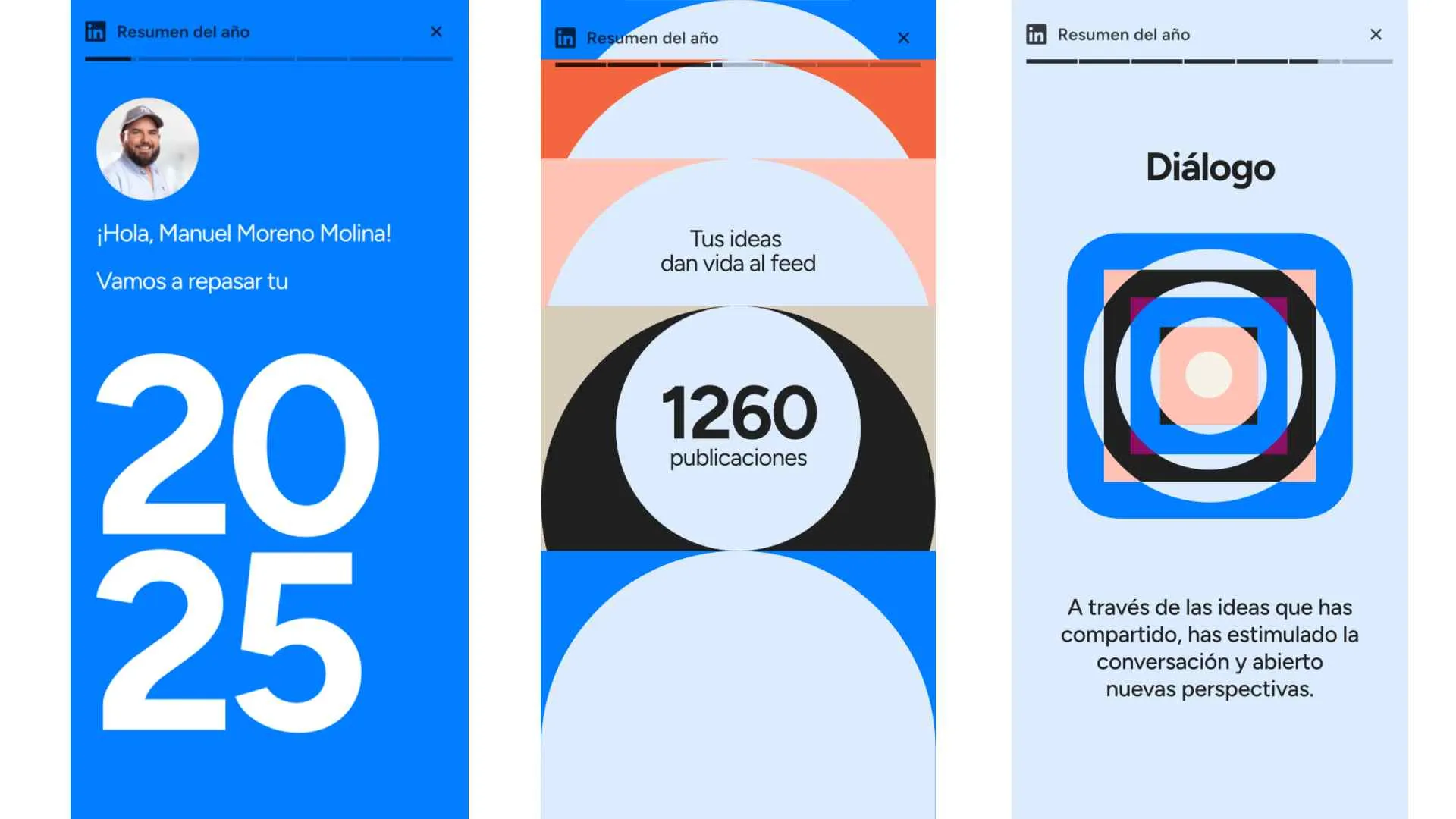 résumé de l'année linkedin