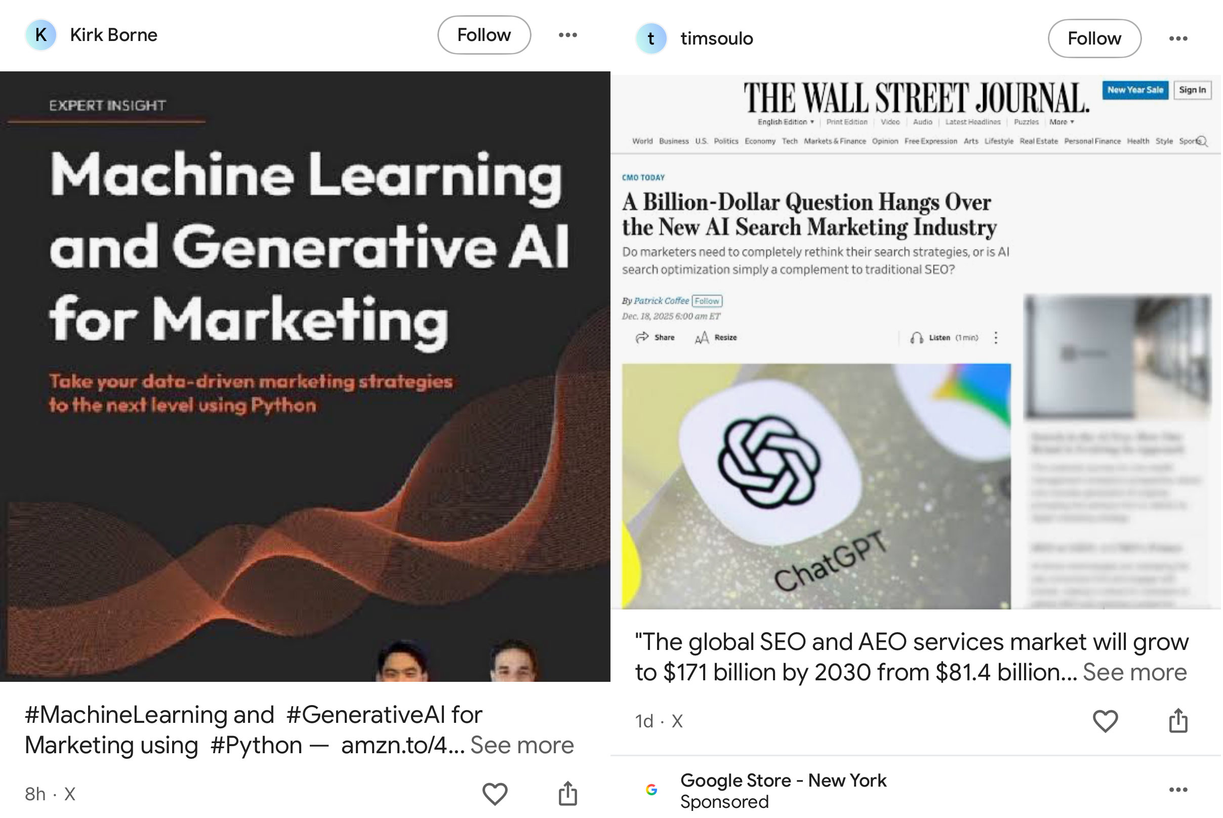 Publications Google Discover X