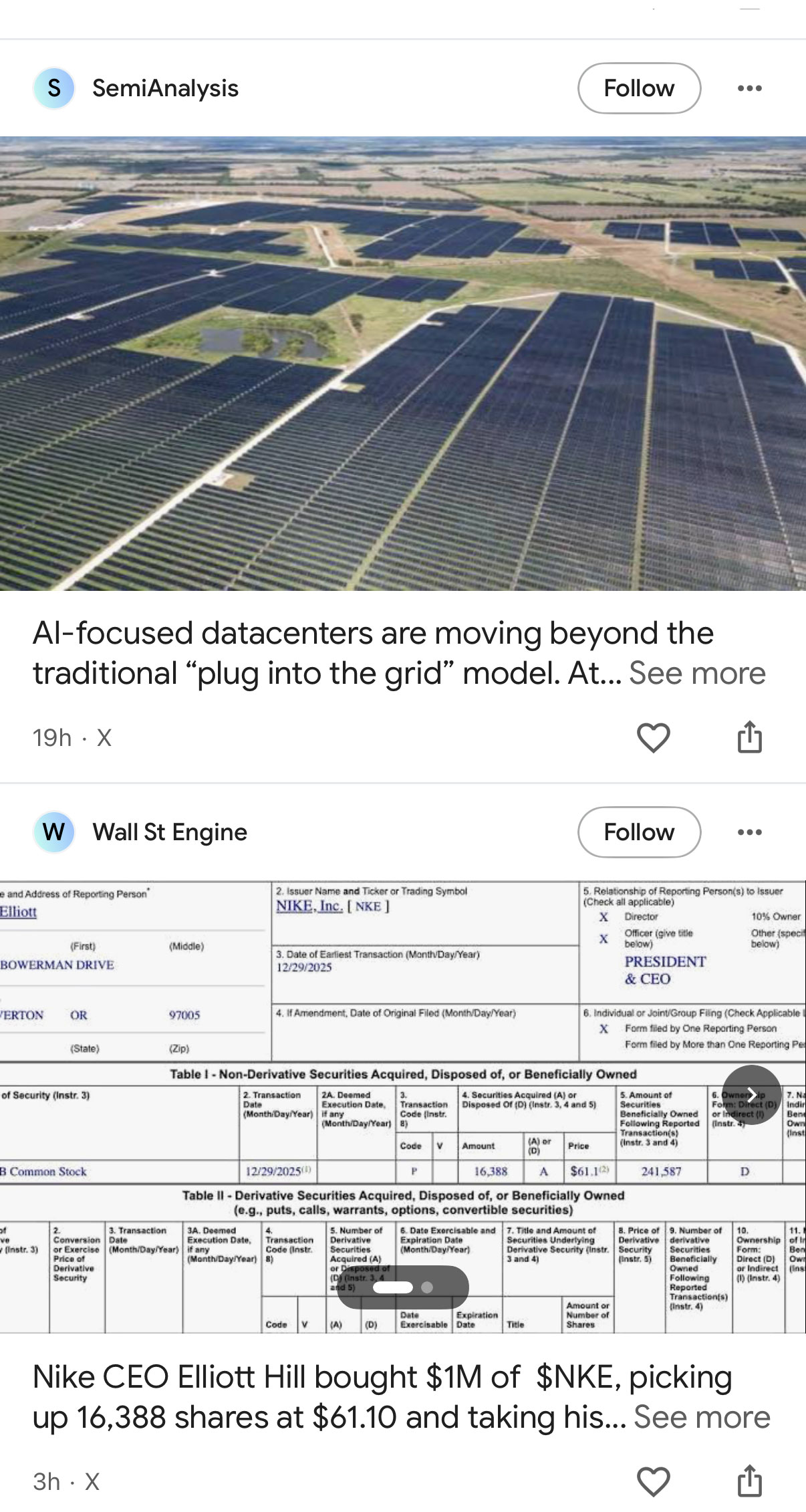 Messages Google Discover X2