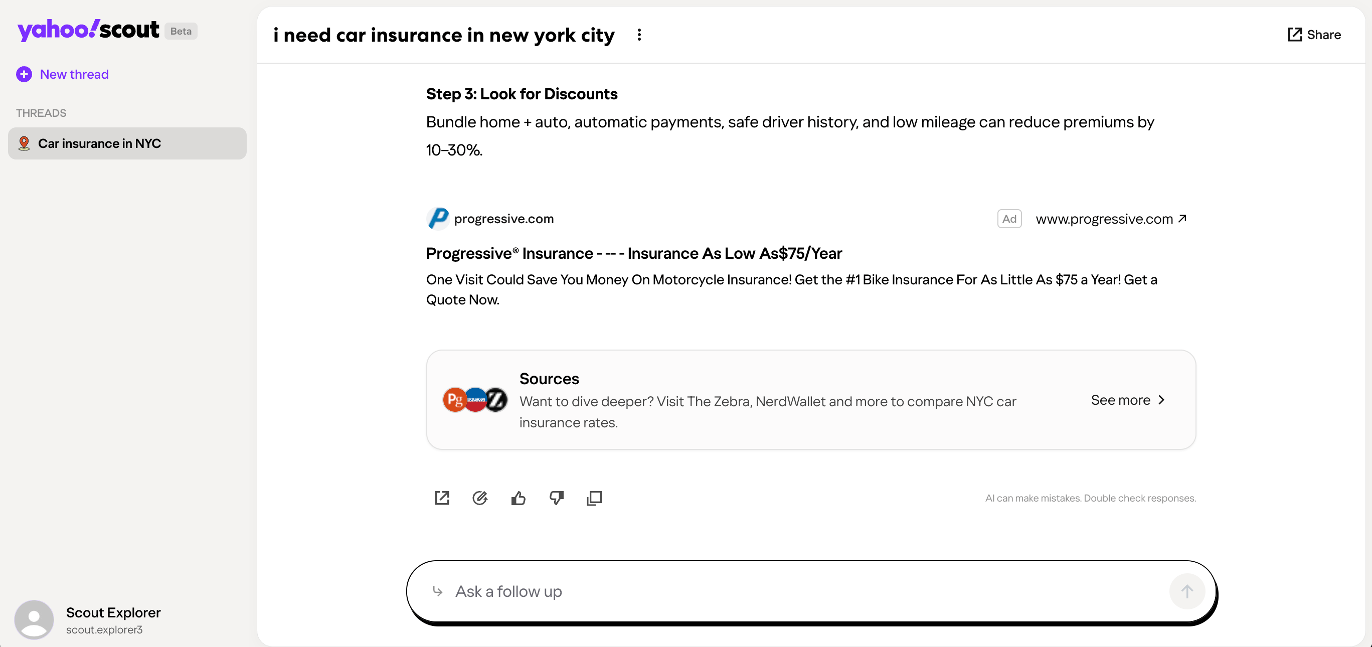 Annonces Yahoo Scout