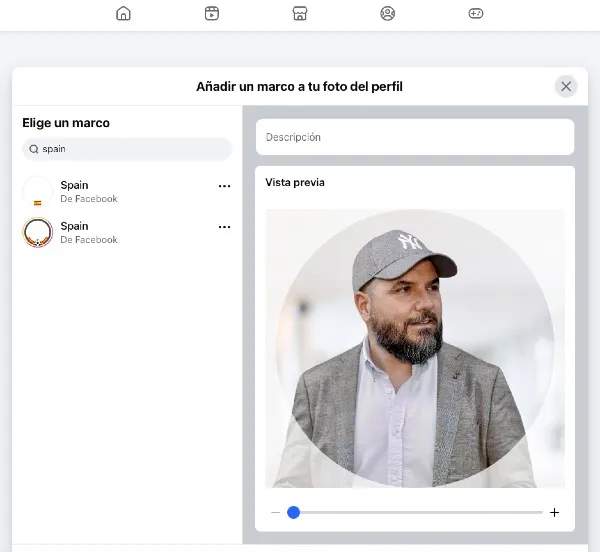 Photo de profil du drapeau Facebook