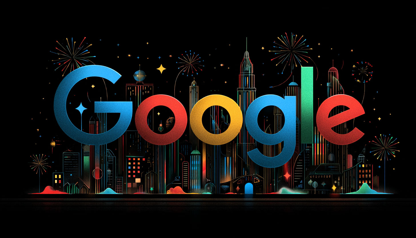 Google New Years Doodle