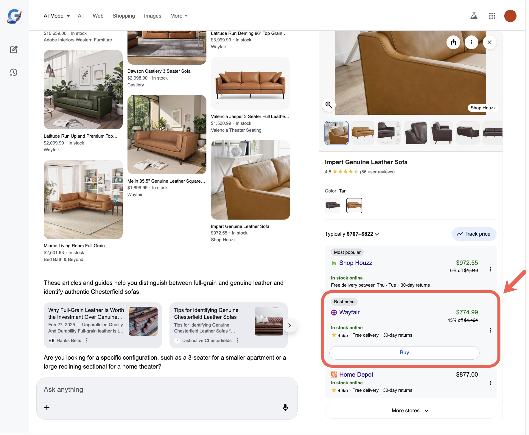 Paiement alimenté par Google Ucp en mode Ai3