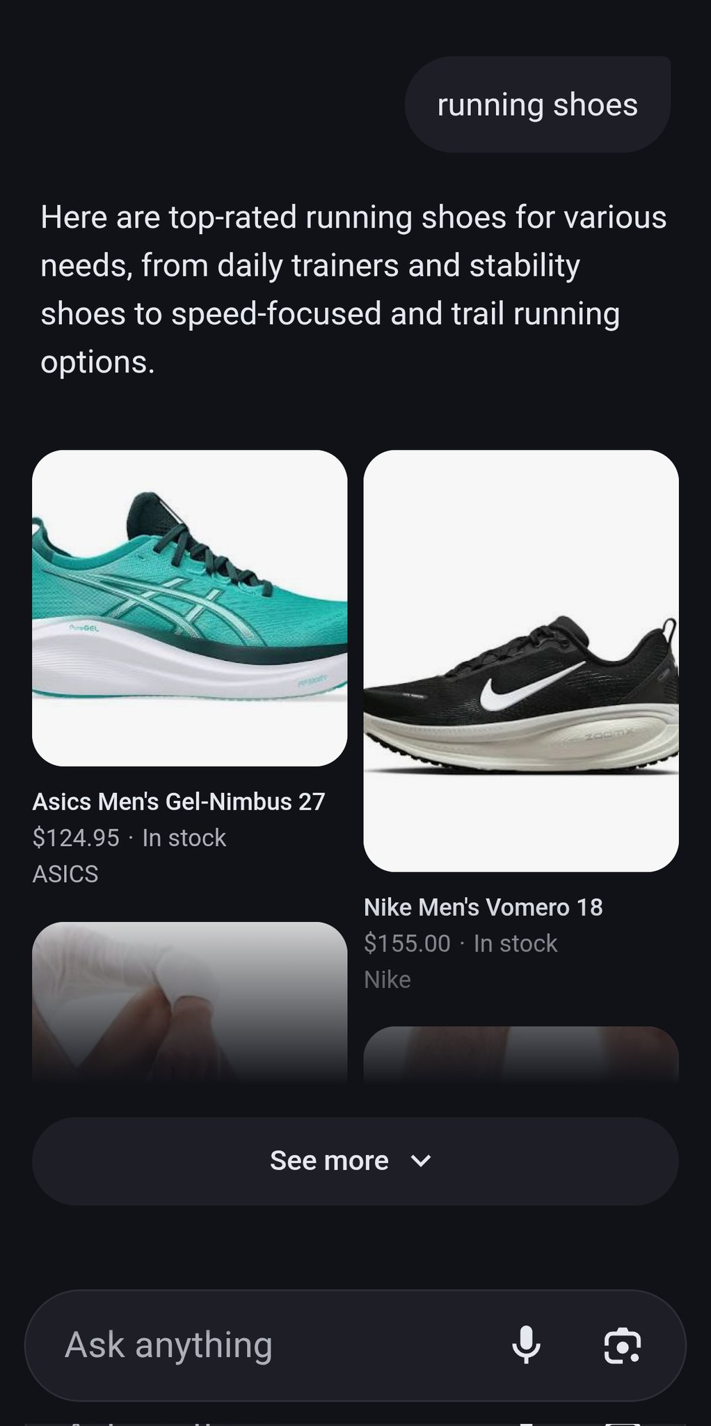 Mode Google Ai Voir plus Mobile