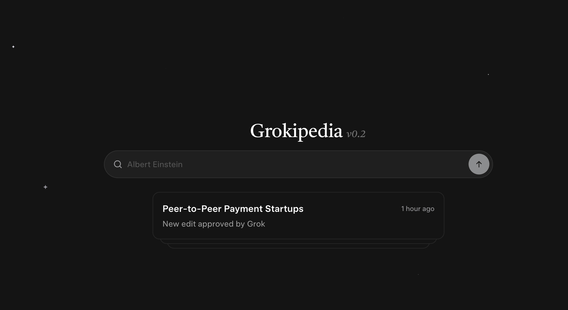 Grokipedia Home