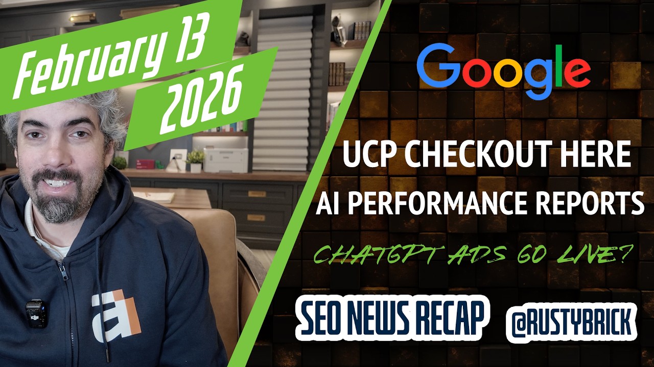 Récapitulatif vidéo Buzz de Search News : volatilité de Google, rapports de performances de l'IA de Bing, nouvelles publicités de vente au détail en mode IA, paiement UCP et publicités ChatGPT mises en ligne