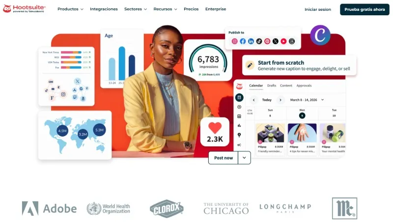 Outil Hotsuites pour analyser votre compte Instagram