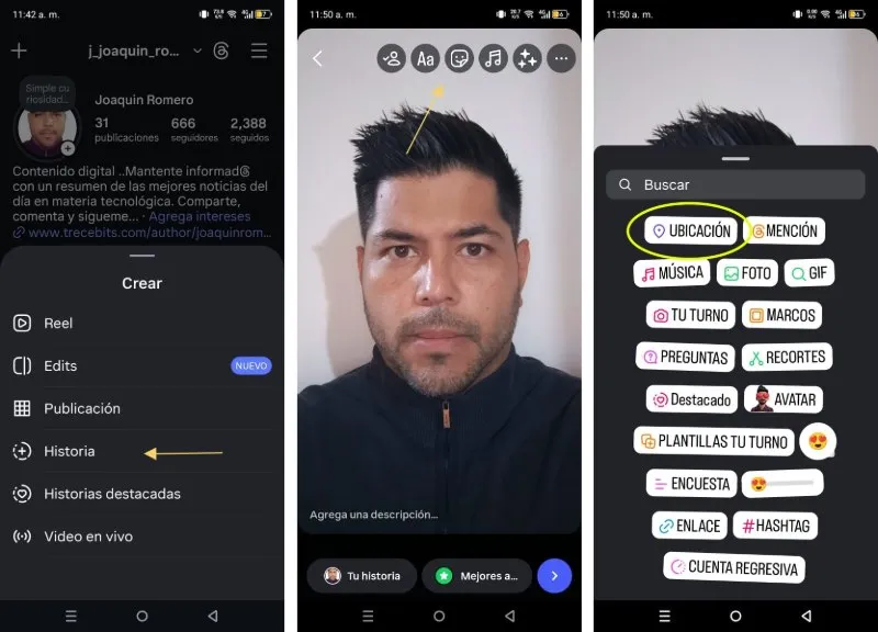 Comment ajouter une balise de localisation à une histoire Instagram 