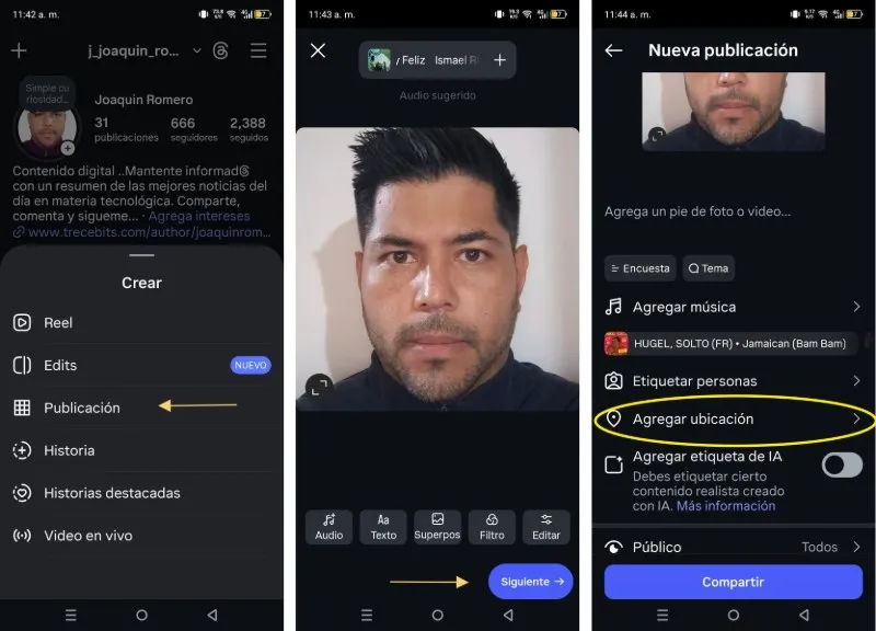 Comment ajouter une balise de localisation à une publication Instagram 