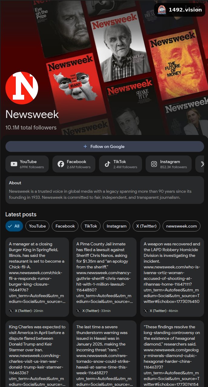 Images d'en-tête d'éditeur de grande taille Google Discover