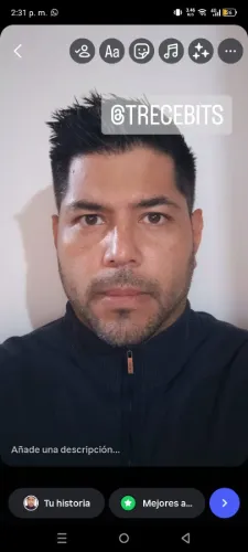 Autocollant de mention dans les histoires Instagram