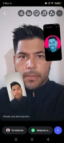 Autocollant photo sur les histoires Instagram