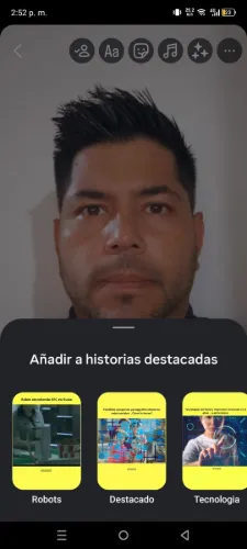 Autocollant de surbrillance sur les histoires Instagram