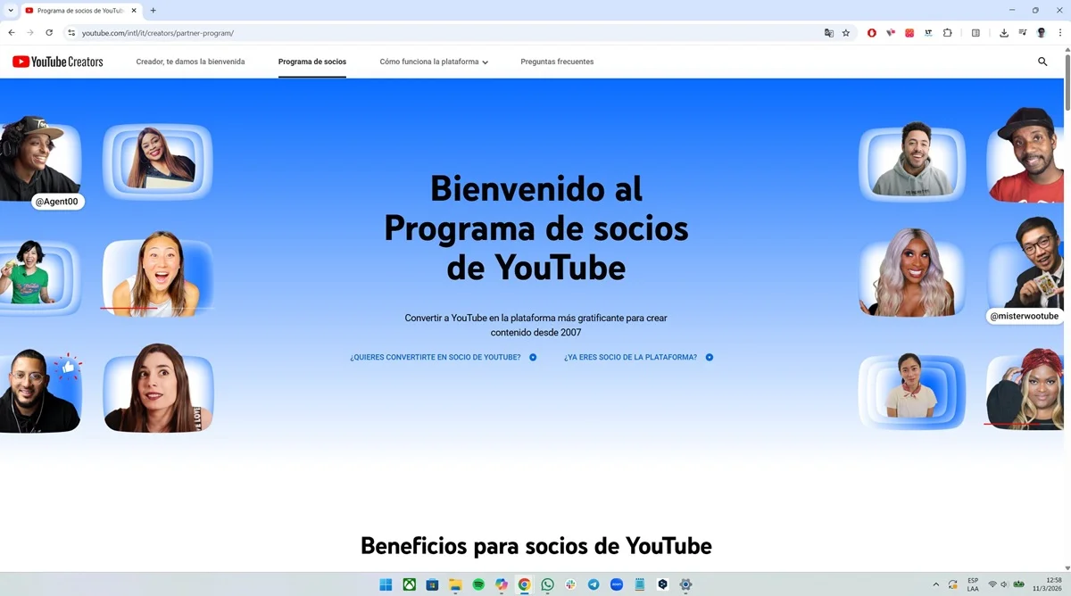 Partenaires YouTube