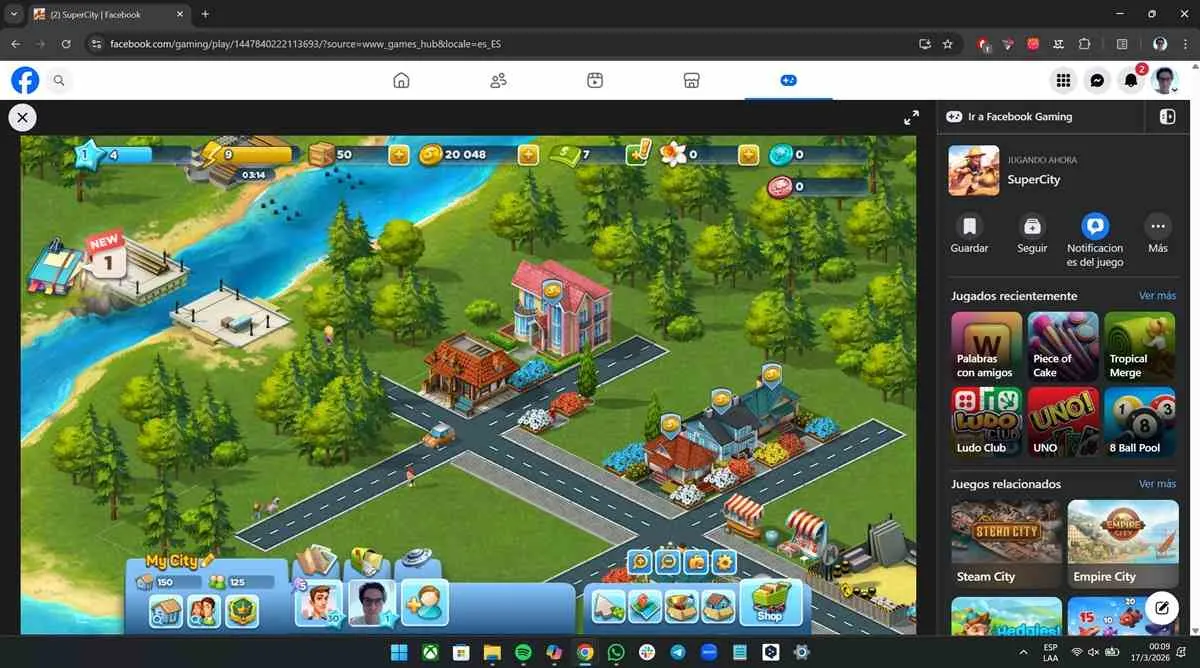 jeu de ville