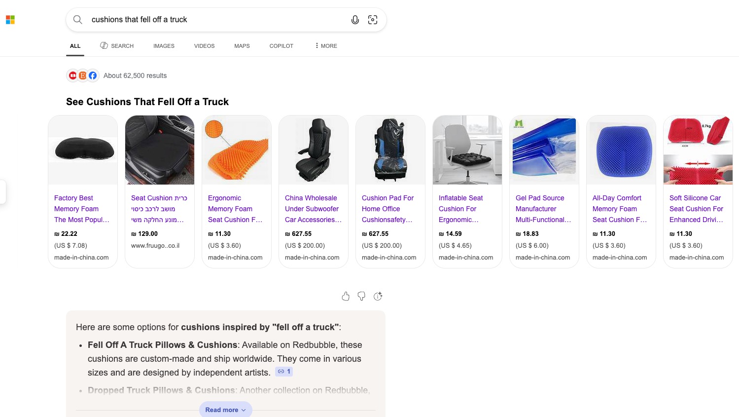 Service d'achat Bing