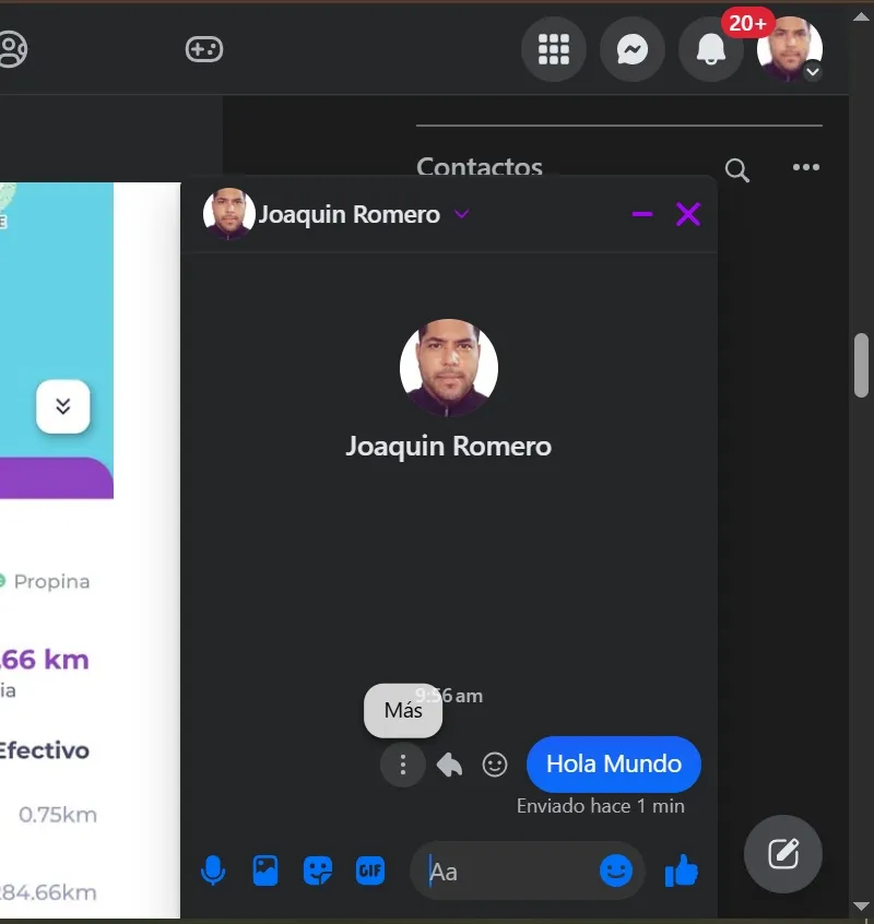 Étapes pour supprimer un message de la version Web de Facebook Messenger