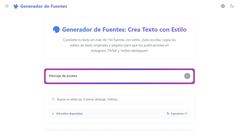 outil en ligne afontgenerator pour changer la police de X