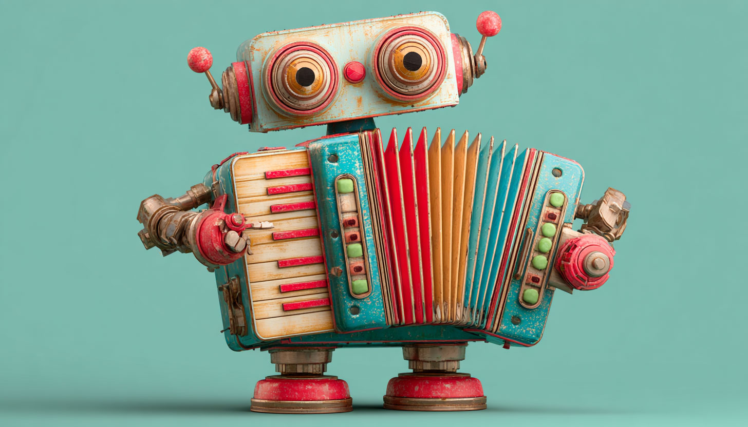 Google Robot Accordion