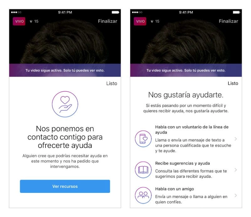 Comment signaler anonymement lors d'un live sur Instagram