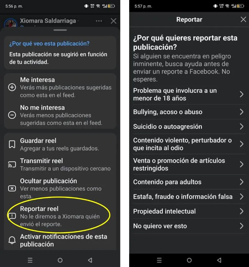 Comment signaler une publication inappropriée sur Facebook