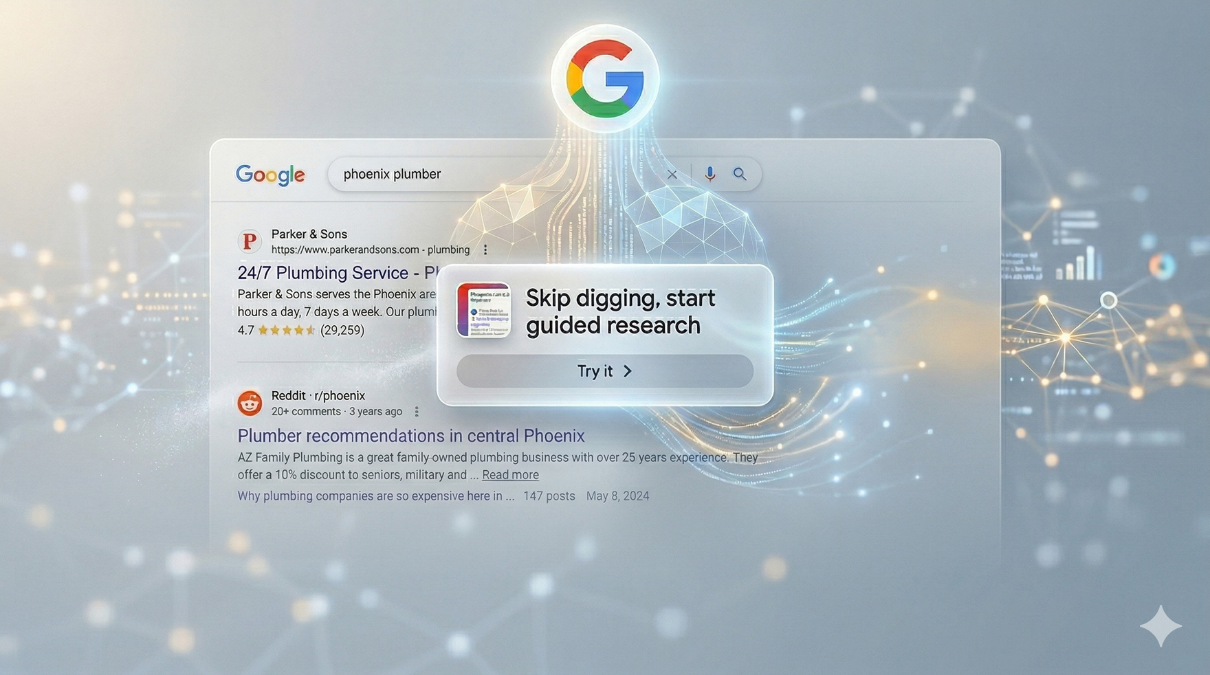 Skip digging, start guided research