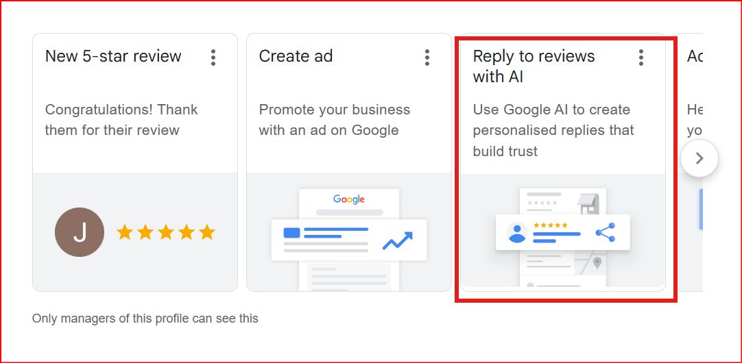 Les avis Google répondent avec Ai
