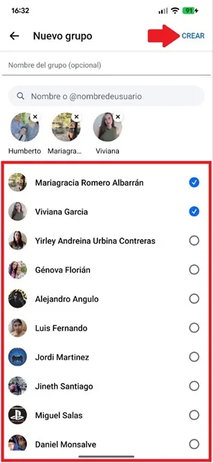 Discutez avec plusieurs membres