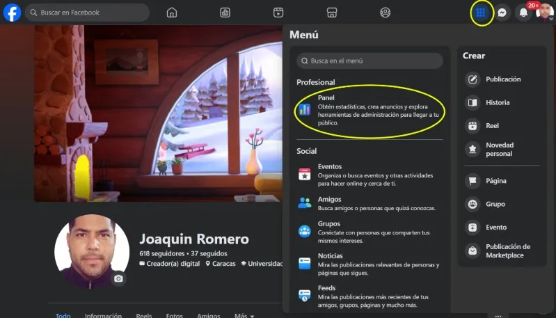 Afficher les fans vedettes d'une marque sur Facebook à partir du panel professionnel