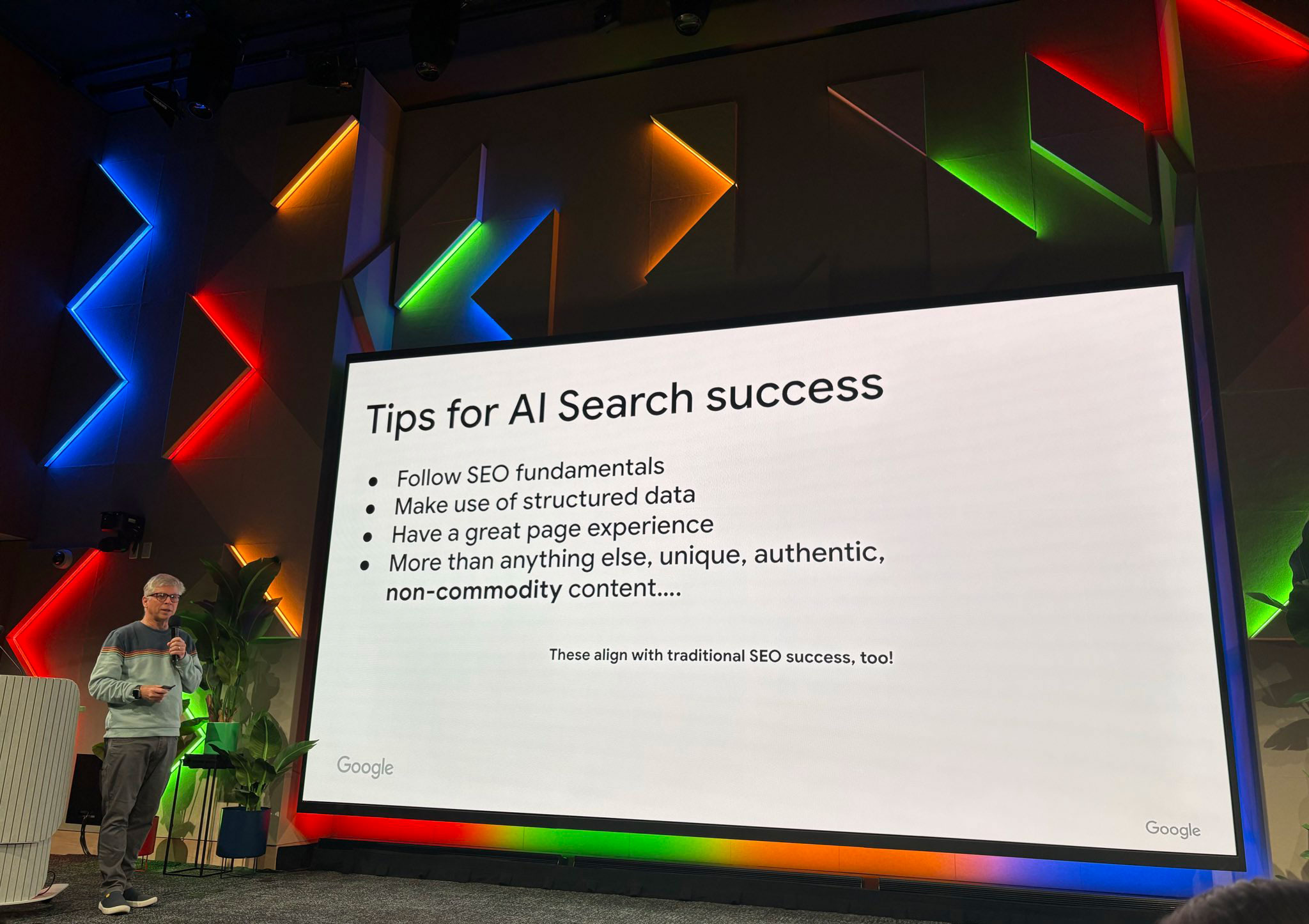 Danny Sullivan Google Commodity Content