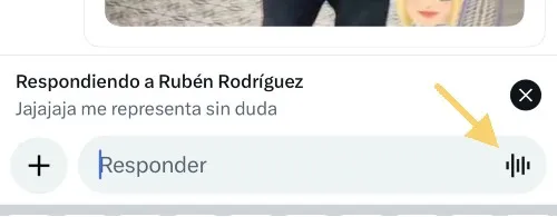 répondre à dm twitter audio