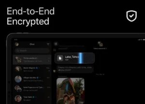 x application de chat cryptée