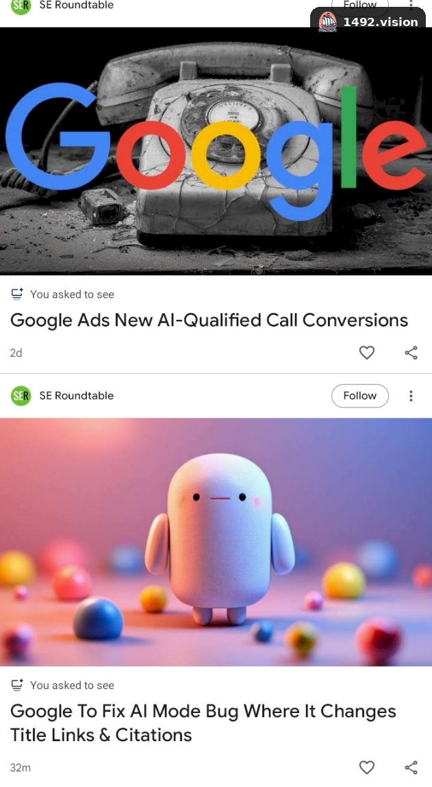Google Discover Vous avez demandé à voir l'étiquette