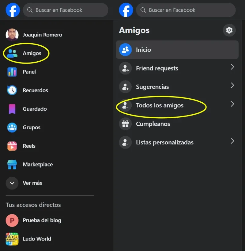 Comment trouver des amis dans la section amis de vos amis sur Facebook