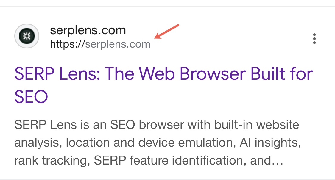 URL de lumière sombre de Google