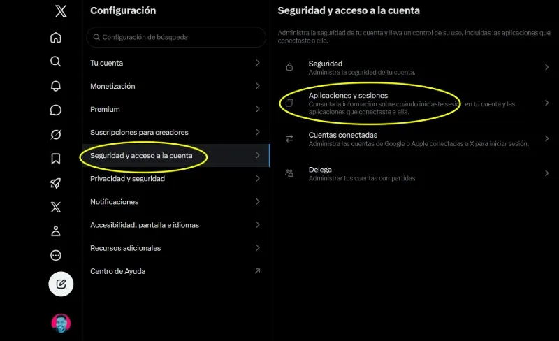 Comment savoir quelles applications sont liées à votre compte X depuis le Web