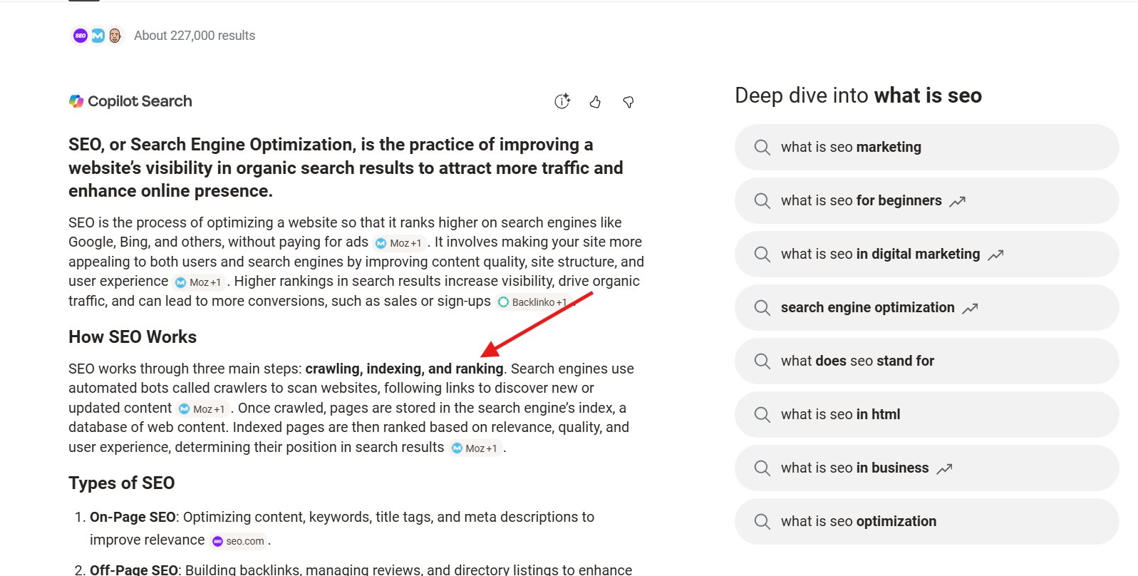 Réponses Bing Bold Ai
