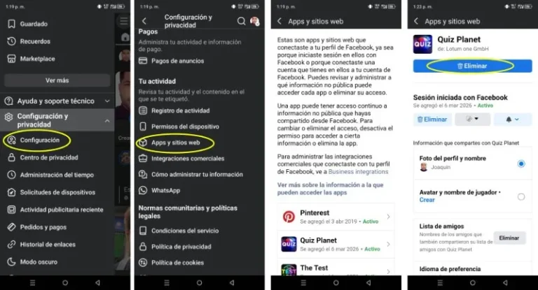 Comment voir quelles applications et sites Web utilisent vos informations Facebook à partir de l'application de réseau social