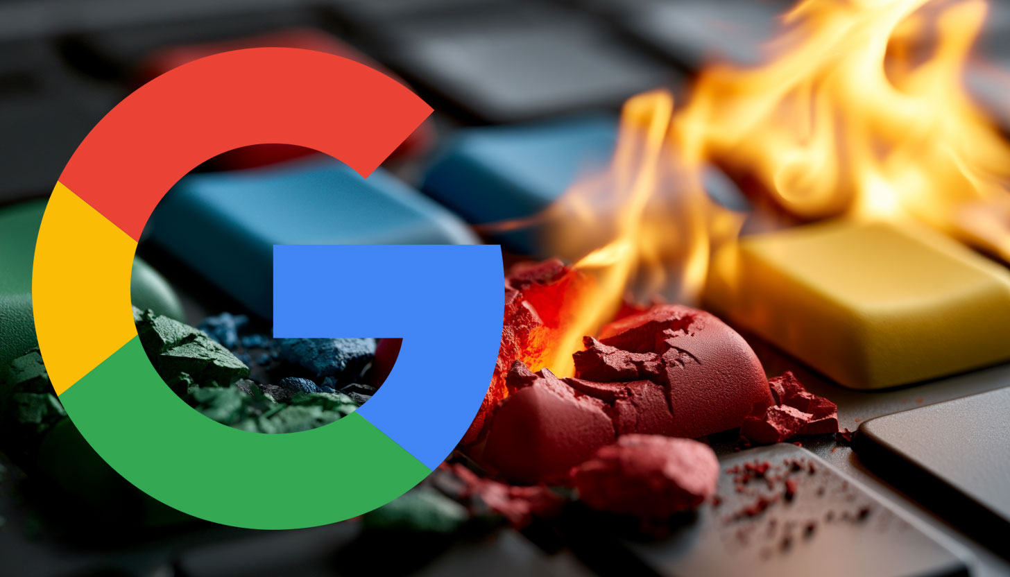 Google Button Fire