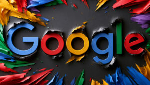 Shredded Google Logo
