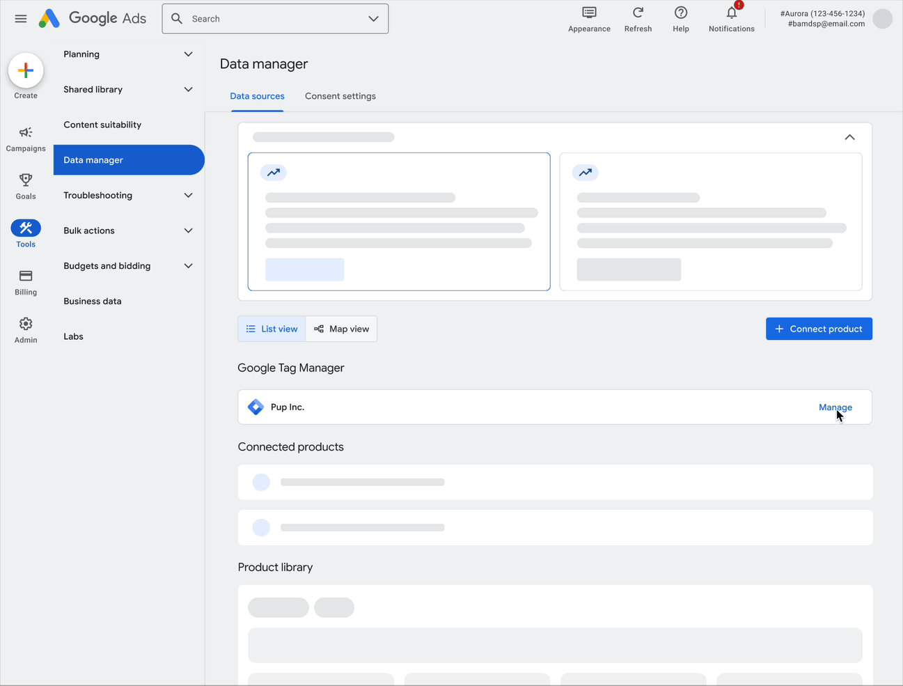 Google Tag Manager vers Google Ads
