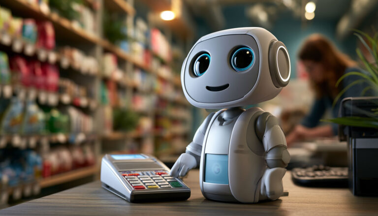 Google Retail Robot Cashier