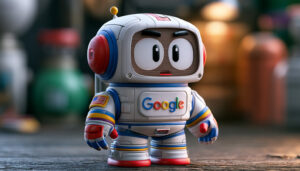 Google Robot Astronut
