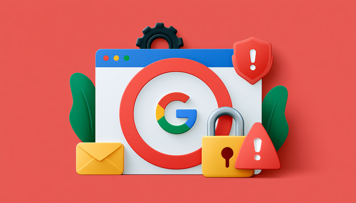 Google Account Restricted Header