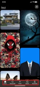 Options Pinterest