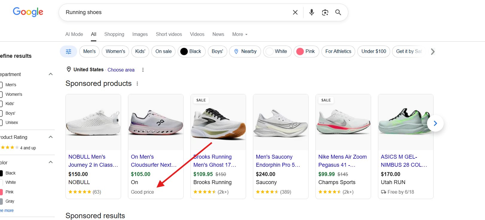 Google Shopping Bon Prix