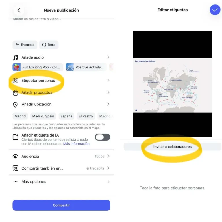publication Instagram collaborative
