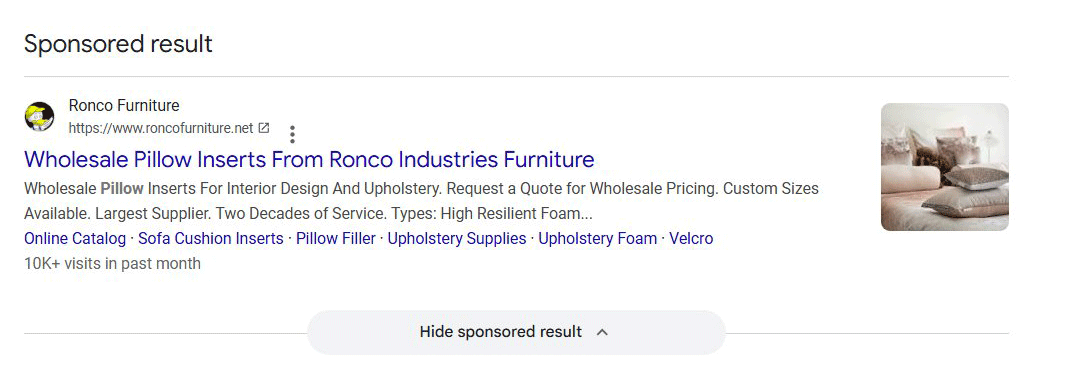 Icône 2 d'ouverture d'une nouvelle fenêtre Google Ads
