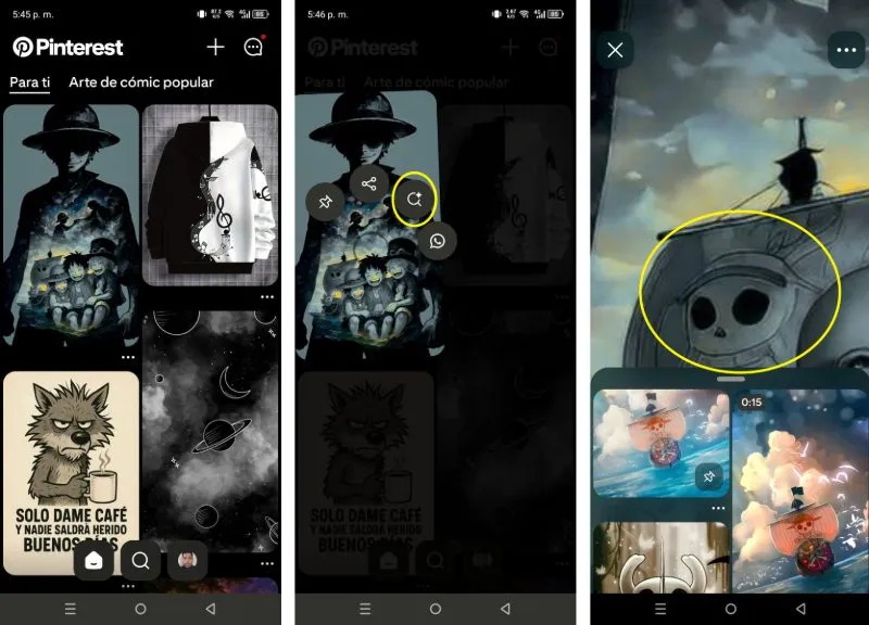 Comment utiliser le moteur de recherche visuel Pinterest sur mobile